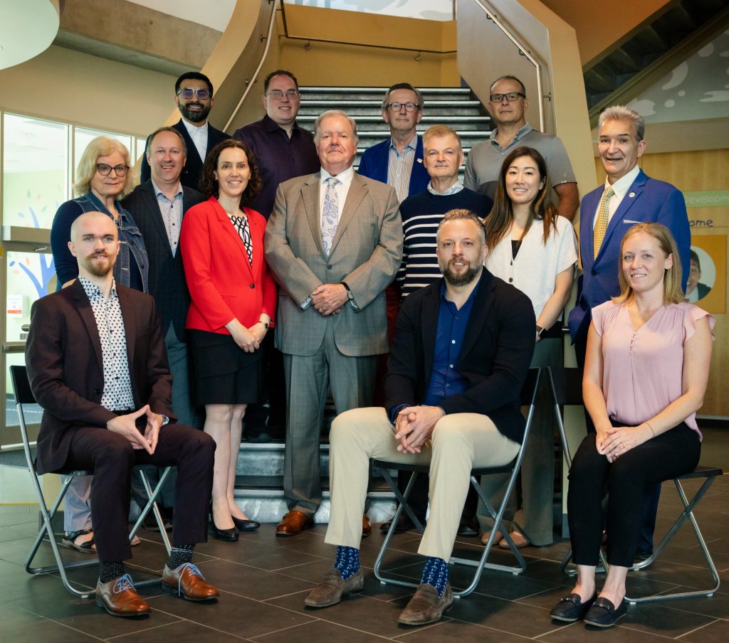 Group portrait of The Sinneave Family Foundation Board of Directors.